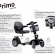 scootmobiel Life and Mobility Primo Arriva 3 wielen zilver