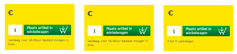 voorraad aanduiding M2trading webshop