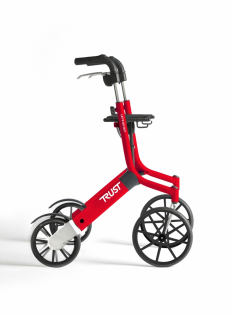 Rollator lichtgewicht Trustcare Let’s Go Out - Rood