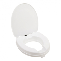 Toilettensitzvergrößerung - 5 cm mit Deckel