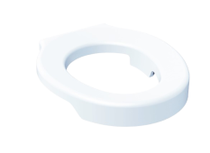 Comfortabele en Antibacteriële Zachte Toiletzitting - wit