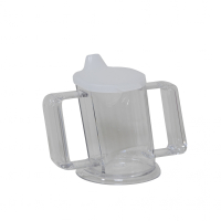 Henro-Tek Handycup Drinkbeker met Deksel – Transparant