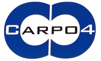 Sticker Logo Vermeiren Carpo 4 achterkap origineel