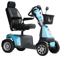 Scootmobiel Excel Galaxy Plus 4 Kite Blue