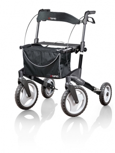 Rollator Topro Olympos Medium mat zwart