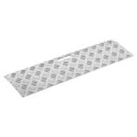 Aluminium Drempelhulp - 0 t\/m 3 cm