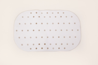 Badmat anti-slip wit 54x35cm Atlantis