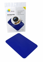 anti-slip mat blauw rechthoekig 25,5 x 18,5 cm