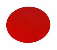 anti-slip mat rond 14 cm rood