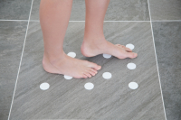 Anti-slip rondjes voor badkamer