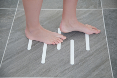 Anti-slip strips voor badkamer