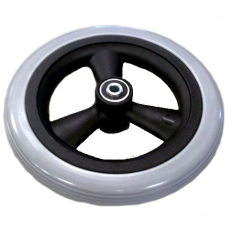 Wiel 8×1.1\/4 (200×30) – 3-Spaaks Hol, Krypton Grijs, 38\/46mm