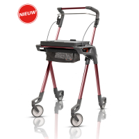 Topro Hestia Binnen rollator indoor - Wijnrood