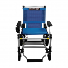SplitRider lichtste elektrische rolstoel blauw