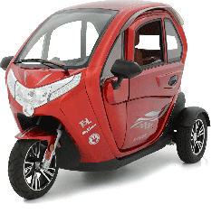 Elektrische brommobiel Move Vigorous S-line rood