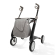 byACRE Carbon Ultralight Rollator met weekendtas - Zwart L