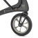 byACRE Carbon Ultralight Rollator met weekendtas - Zwart S
