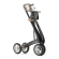 byACRE Carbon Ultralight Rollator met weekendtas - Zwart S