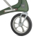 byACRE Carbon Ultralight Rollator met weekendtas - Groen L
