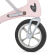 byACRE Carbon Ultralight Rollator – Roze met weekend bag
