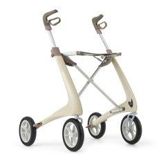 byACRE Carbon Ultralight Rollator met weekendtas - Wit S