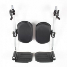 Comfort Beensteunen wegzwenkbaar per paar rolstoel G-Basic
