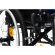VERMEIREN D200 Split Rolstoel - Zwart\/Blauw - Zitbreedte 50 cm