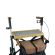 Dienblad voor Saljol Carbon & Allround rollator - Bamboo