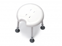 Shower Stool Delphi Plus Drive with 1 Hygienic Recess