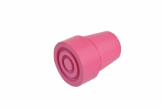 Kruk- en stokdoppen - 19 mm roze per paar