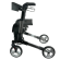 Drive Moka Rollator - Drie dubbel opvouwbaar - Grijs