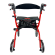 Rollator lichtgewicht Drive Nitro rood M