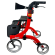 Rollator lichtgewicht Drive Nitro rood M
