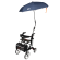 Drive universele Rollator Paraplu - Blauw\/Oranje