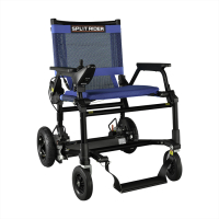 SplitRider Black edition - Elektrische Rolstoel - Zwart\/Blauw