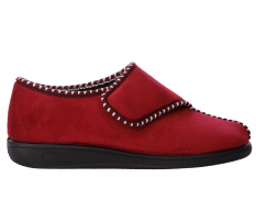 MSF pantoffel - bordeaux laag damesmodel maten 36-42