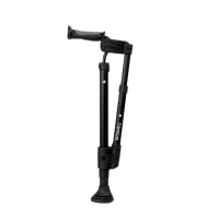 Elleboogkruk Famica Flexi grijs