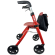 Nipglide Escape 4 Rollator - Uw Sleutel tot Vrijheid en Comfort - Rood