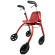 Nipglide Escape 4 Rollator - Uw Sleutel tot Vrijheid en Comfort - Rood