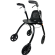 Nipglide Escape Rollator - Uw Sleutel tot Vrijheid en Comfort - Zwart