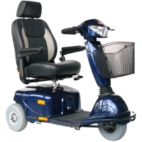 Scootmobiel Excel Entice 3 Blauw