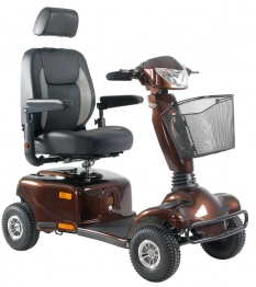 Scootmobiel Excel Entice 4 Macadamia Brown