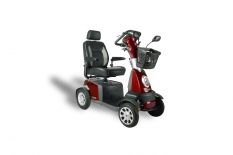 Scootmobiel Galaxy plus 4 20KM per uur Tuscan Red