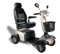 Scootmobiel Excel Galaxy Compact Sand Silver