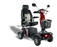 Scootmobiel Excel Galaxy Compact Tuscan Red