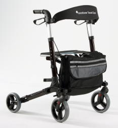 Rollator Excelcare Travel Eaze brown