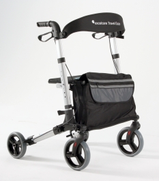 Rollator Travel Eaze silk silver