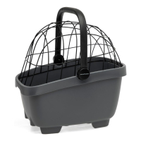 New Looxs Clipper Hondenfietsmand + Pet Package 28L – Antraciet