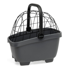 New Looxs Clipper Hondenfietsmand + Pet Package 28L – Antraciet