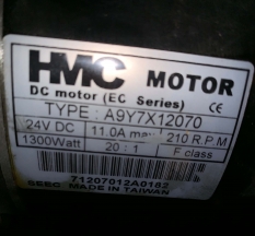 Motorblok Drive Royal Type A9Y7X12070 1300Watt